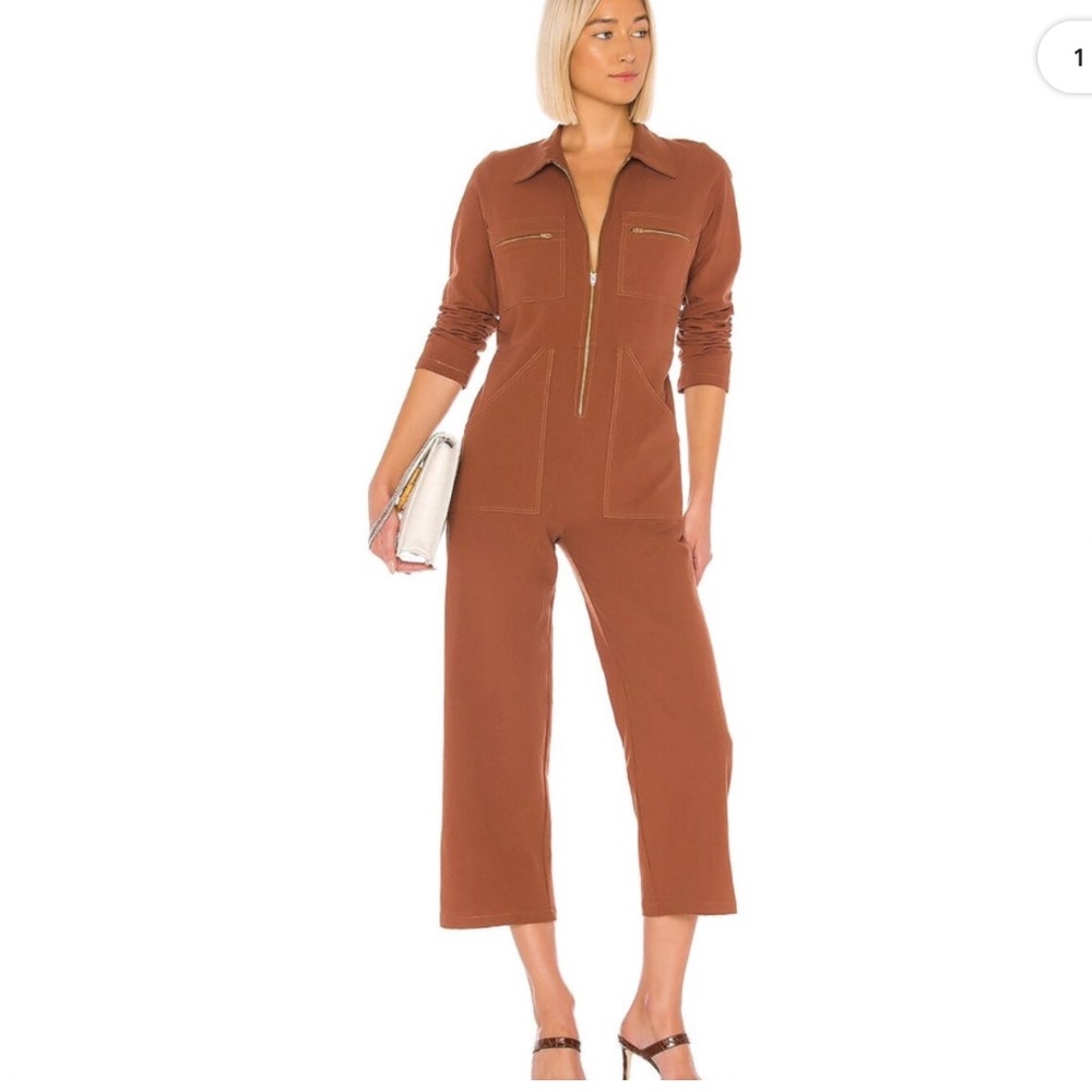 Rachel Pally Size S Shelby Jumpsuit Color: Masala